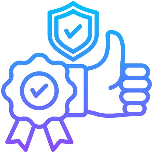 UHP Unterhaltsreinigung - Sauberkeit und Service mit Verantwortung - Zuverlässigkeitssymbol